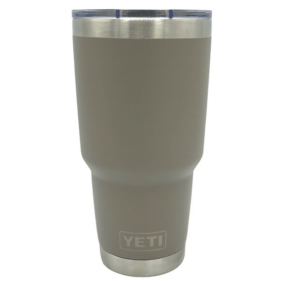 LASER ENGRAVED PERSONALIZATION YETI 30oz. TUMBLER - SHARPTAIL TAUPE - Picture 1 of 2